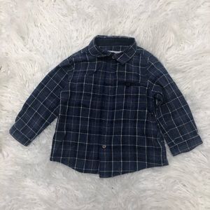 Zara Baby Boy Plaid Shirt